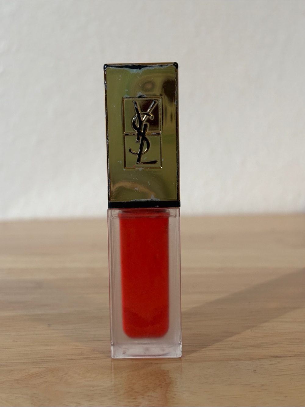 YSL Liquid Lipstick Shade 1, Bright Red